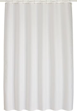 ELISA Rideau de douche - Blanc / L: 180.0 cm x H: 180.0 cm