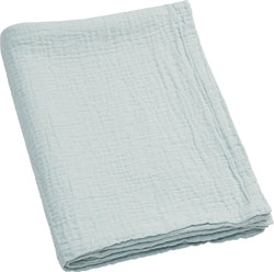 LARON Couverture - Bleu clair / L: 90.0 cm x P: 120.0 cm