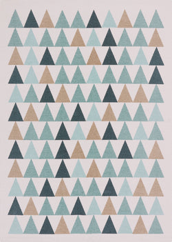 ALEJO Kinderteppich - blau / B: 120.0 cm x T: 170.0 cm