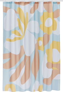 LEIRA Rideau de douche - Multicolore / L: 180.0 cm x H: 200.0 cm