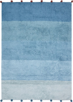 NAOMI Tappeto - blu / L: 120.0 cm x P: 170.0 cm