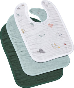 Lot de bavoirs LELITA - Multicolore / L : 25,0 cm x H : 36,0 cm