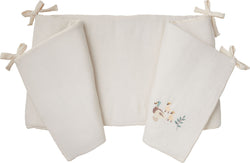 LISANDRO Tour de lit bébé - Multicolore / L: 40.0 cm x H: 190.0 cm