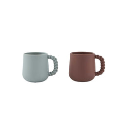 OYOY MELLOW Set de tasse pour enfants - L: 7.0 cm x P: 7.5 cm x H: 10.0 cm
