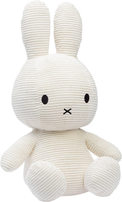MIFFY Kordsamt 50cm weiss GRS - Weiss / B: 23.0 cm x T: 22.0 cm x H: 50.0 cm