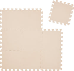 SELENIA Bodenmatte - Beige / B: 31.3 cm x T: 31.3 cm x H: 0.9 cm