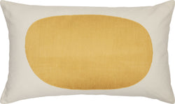 SOLUNA Zierkissen 30x50cm - Gelb / B: 30.0 cm x H: 50.0 cm