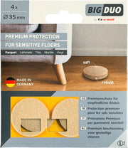 Fix-O-Moll Patins pour parquet 5 mm / Ø 35 mm 4 x Patins pour parquet