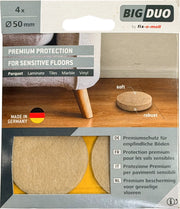 Fix-O-Moll Patins pour parquet 5 mm / Ø 50 mm 4 x Patins pour parquet