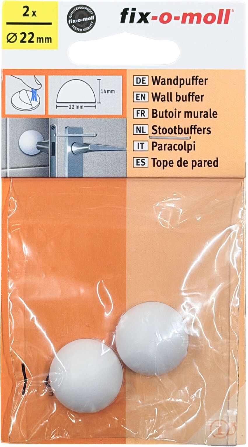 Fix-O-Moll Türpuffer Ø 22 mm 2 x Türpuffer