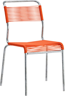 Schaffner BAHAMAS Bistrostuhl - orange / B: 40.0 cm x T: 52.0 cm x H: 84.0 cm