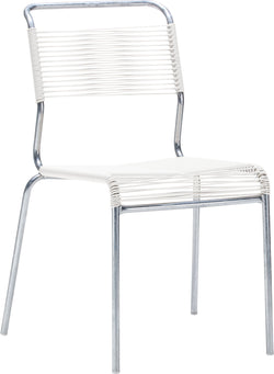 BAHAMAS Bistrostuhl - Weiss / B: 40.0 cm x T: 52.0 cm x H: 84.0 cm