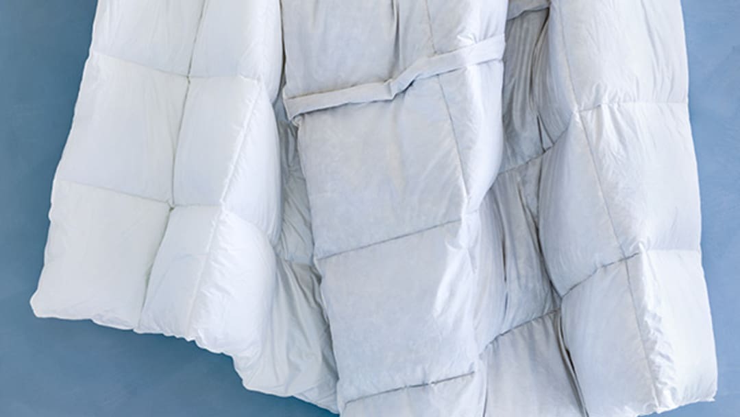 Daunenduvets regenerieren